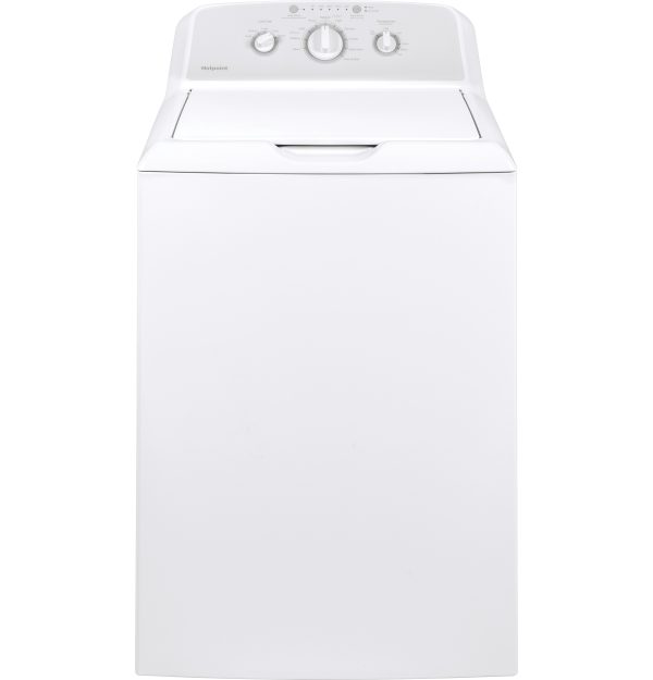 HTW240ASKWS Hotpoint 3.8 cu. ft. Capacity Washer with Stainless Steel Basket.