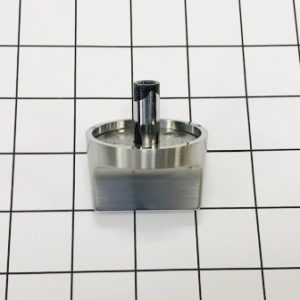 Whirlpool W11122869 Gas Range Stainless Steel Burner Control Knob.