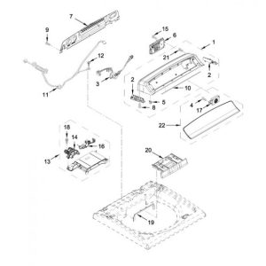 Whirlpool W11165546 Washer Water Inlet Valve