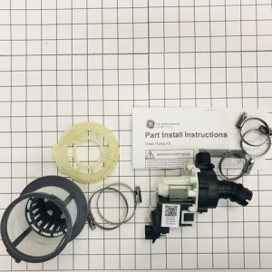 GE WD19X25187 single-speed drain pump kit