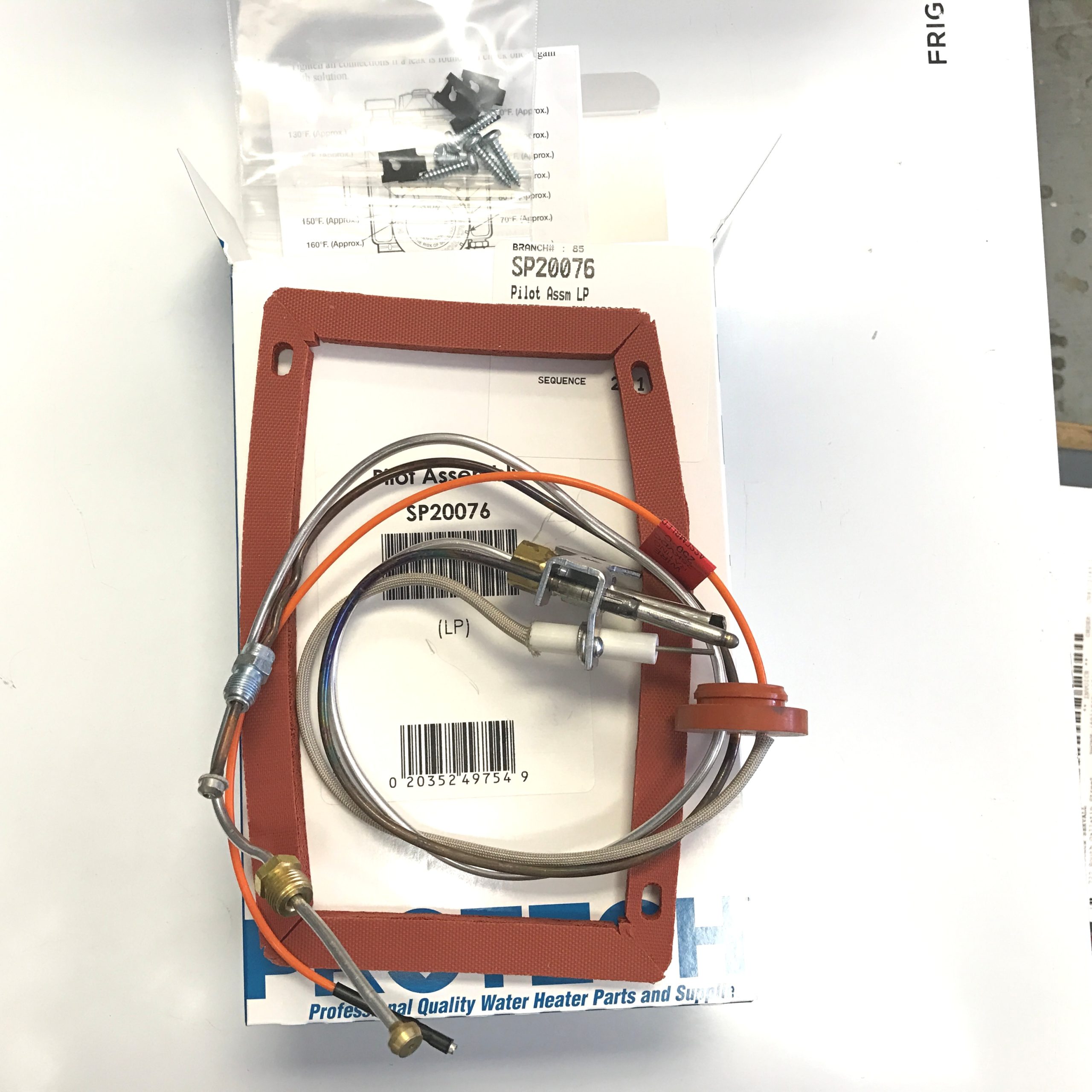 Rheem SP20076 Pilot Assembly Kit (Liquid Propane)