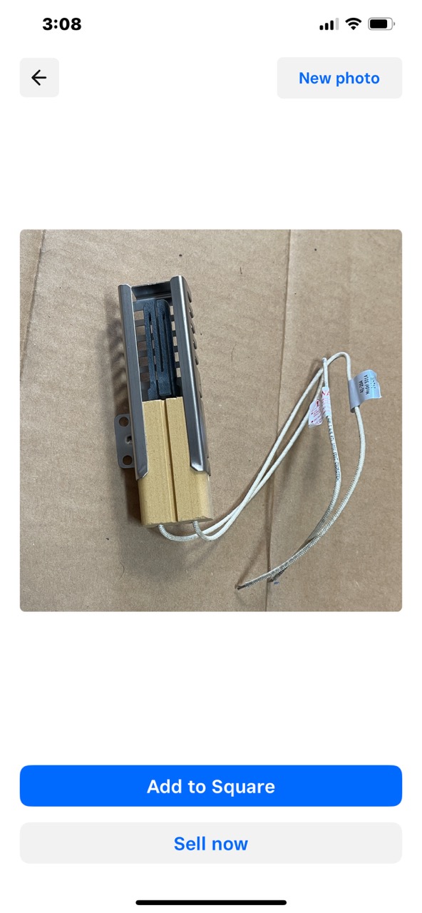 Wolf 718601 - Viking PB040001 Gas Range Oven Igniter