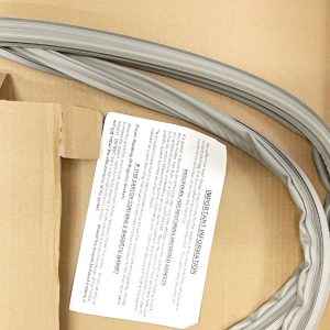 Whirlpool W10830283 Refrigerator Door Gasket (Gray, Left)